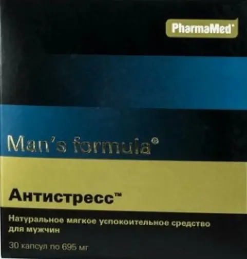 Антистресс Мен-с Ф-ла Капсулы №30