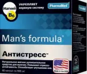 Антистресс Мен-с Ф-ла Капсулы №60 от Kelker pharma inc.