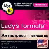 Антистресс+Магний В6 Леди-с Ф-ла Капсулы №30 от Kelker pharma inc.