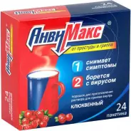 Анвимакс клюква Пакетики №24 от ЗДОРОВ ру Царицыно