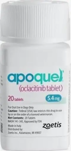 Апоквел Apoquel Таблетки для собак 5.4мг №20