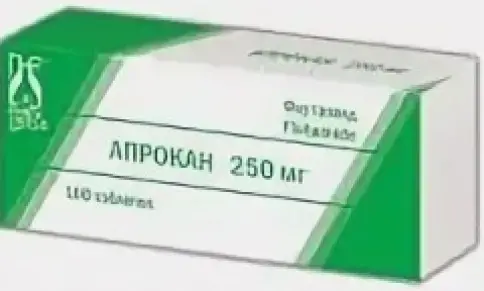 Апрокан Таблетки 250мг №100 в Химках