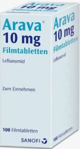Арава Таблетки 10мг №100 произодства Германия