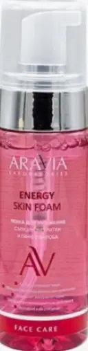 Аравия ARAVIA Laboratories Пенка для умывания с муцином улитки и гинкго билоба Флакон с дозатором 150мл
