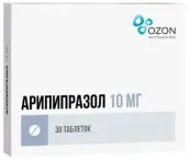 Арипипразол Таблетки 10мг №30 от Не определен