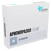 Арипипразол Таблетки 15мг №30 от Озон ФК ООО