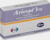 Арисепт Таблетки п/о 5мг №28 от Пфайзер (Pfizer), Франция