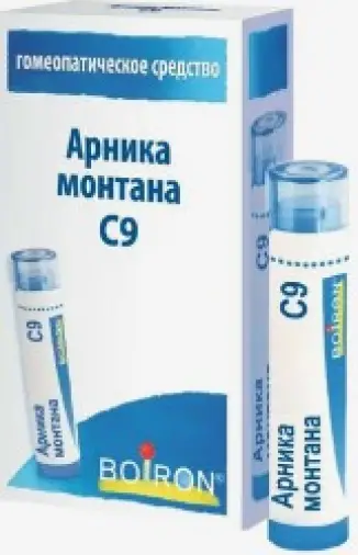 Арника монтана гранулы гомеопатические Разведение С9 Пенал полим.5г №1 в Дмитрове
