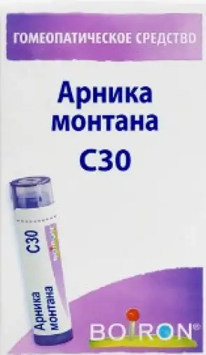 Арника монтана гранулы гомеопатические