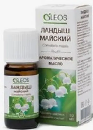 Ароматические масла Олеос ландыш майский Oleos Флакон 10мл произодства Олеос ООО