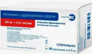 Артикаин с адреналином Форте Картридж 40мг+10мкг/1.7мл №50 от Международная аптека