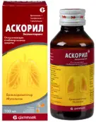 Аскорил экспекторант Сироп 100мл от Гленмарк Фармасьютикалз