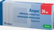 Аторис Таблетки п/о 30мг №30 от Не определен