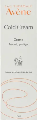 Avene Cold Cream Авен Колд-крем для для ухода за сухой и очень сухой чувствительной кожей Туба 40мл произодства Пьер Фабр Дерматология