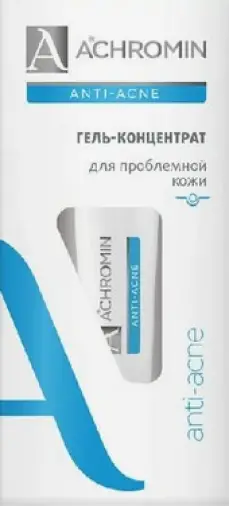 Ахромин Анти-акне концентрат точечного действия Achromin Туба 15мл произодства Данафа Фармасьют.