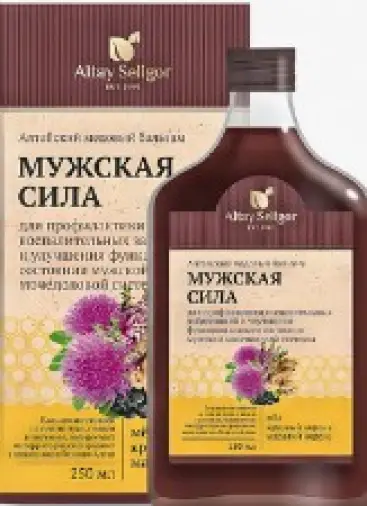 Бальзам Алтайский медовый Мужская сила