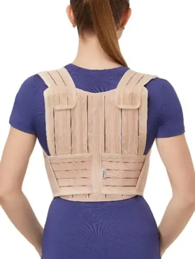 Бандаж на грудной отдел реклинатор/корректор осанки Бандаж №1 произодства Фармлюкс, Россия