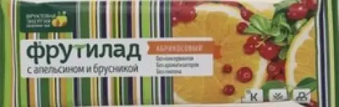 Батончик фруктовый Фрутилад Упаковка 30г произодства Белое дерево ООО