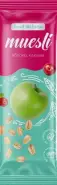 Батончик-мюсли FoodForte Упаковка (яблоко-клюква) 50г от Терра Вита+
