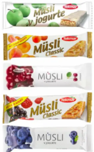 Батончик-мюсли Tekmar Упаковка 30г произодства Не определен