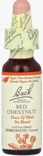 Бах №25 Красный каштан (Red Chestnut) Флакон 10мл произодства Нельсон энд Ко.