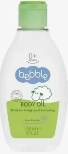Bebble body oil Масло для тела детское Флакон 150мл произодства Лавена