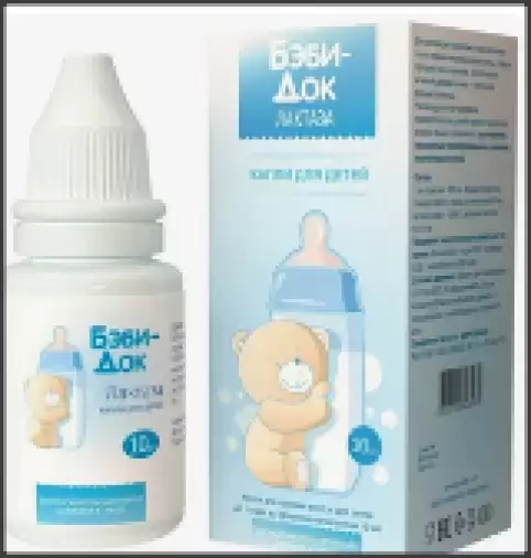 Бэби-Док Лактаза капли для детей Флакон-капельница 10мл в Химках
