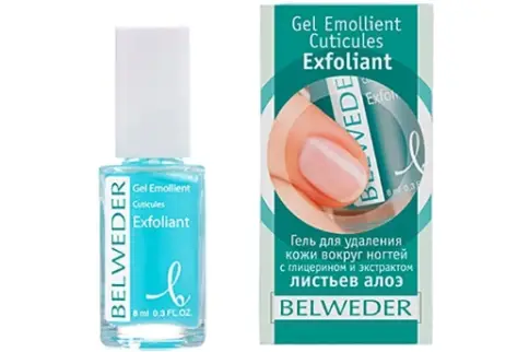 Бельведер Гель для удаления кутикулы с глицерином и алоэ Belweder Флакон 8мл произодства Бельведер