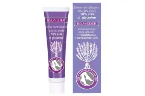 Бельведер Крем для ног ухаживающий с глицерином и мочевиной 10% Belweder Крем для ног 40мл произодства Не определен