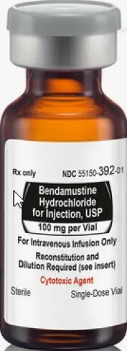 Бендамустин Порошок д/инъекций 100мг №1 произодства Шилпа Медикэр Лтд.