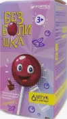 Безболишка леденцы на палочке Упаковка №6 от Фортекс