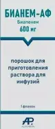 Бианем-АФ Порошок д/инфузии 600мг №1 от Международная аптека