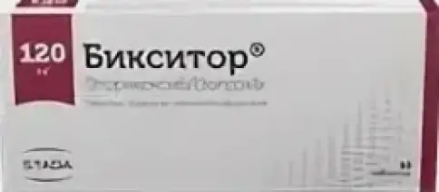 Бикситор Таблетки п/о 120мг №10 в Одинцово