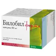Билобил форте Капсулы 80мг №60 в СПБ (Санкт-Петербурге) от ЛекОптТорг Аптека №45