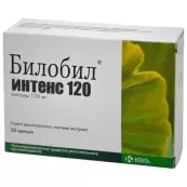 Билобил интенс Капсулы 120мг №20 от КРКА