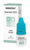 Биматан Капли глазные 0.03% 2.5мл от Сентисс Фарма
