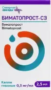 Биматопрост Капли глазные 30мкг/мл 2.5мл №1 от Аптека Ваша №1 Балаклавский пр-т 5А