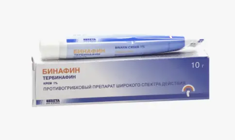 Бинафин Крем 1% 10г