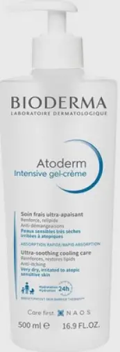 Биодерма BIODERMA Atoderm Гель-крем Интенсив успокаивающий увлажняющий для сухой раздраженной и атопичной кожи