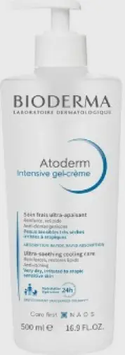 Биодерма BIODERMA Atoderm Гель-крем Интенсив успокаивающий увлажняющий для сухой раздраженной и атопичной кожи