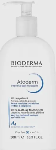 Биодерма BIODERMA Atoderm Гель-мусс Интенсив очищающий для сухой раздраженной и атопичной кожи
