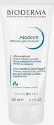 Биодерма BIODERMA Atoderm Гель-мусс Интенсив очищающий для сухой раздраженной и атопичной кожи