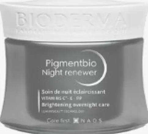 Биодерма BIODERMA Pigmentbio Крем осветляющий и обновляющий для лица ночной