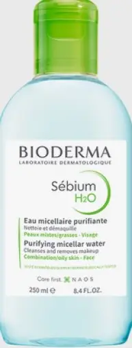 Биодерма BIODERMA Sebium Н2О мицеллярная вода для жирной и проблемной кожи лица