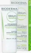 Биодерма BIODERMA Sebium Sensitive Крем для лица увлажняющий, успокаивающий