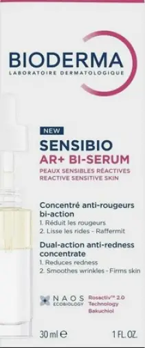 Биодерма BIODERMA Sensibio AR+ Успокаивающая сыворотка против покраснений и морщин