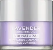 Biofresh lavender organic oil Биофреш лавендер Крем для лица ночной антивозрастной восстанавливающий с органическим маслом лаванды Банка 50мл от Фармлуч Белореченская