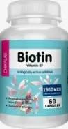 Биотин Chikalab Капсулы 1.5г №60 в Люберцах от Аптека Сальве №3