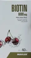 Биотин Макслер Maxler Флакон (вишня) 90мкг/капля 60мл от ЗДОРОВ ру Речной вокзал