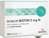 Биотин Таблетки 5мг №100 от Mason natural